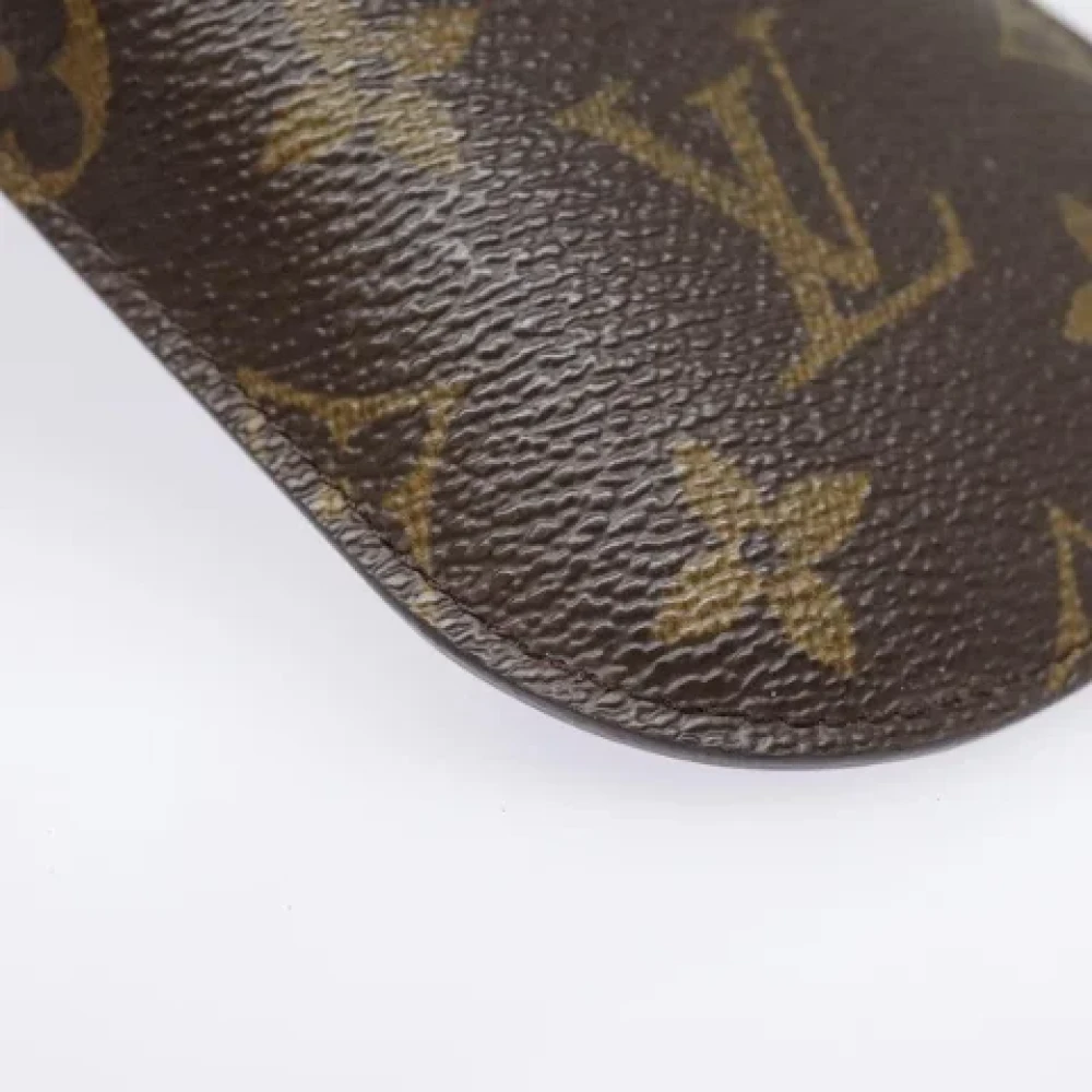 Louis Vuitton Vintage Pre-owned Canvas pouches Brown Dames
