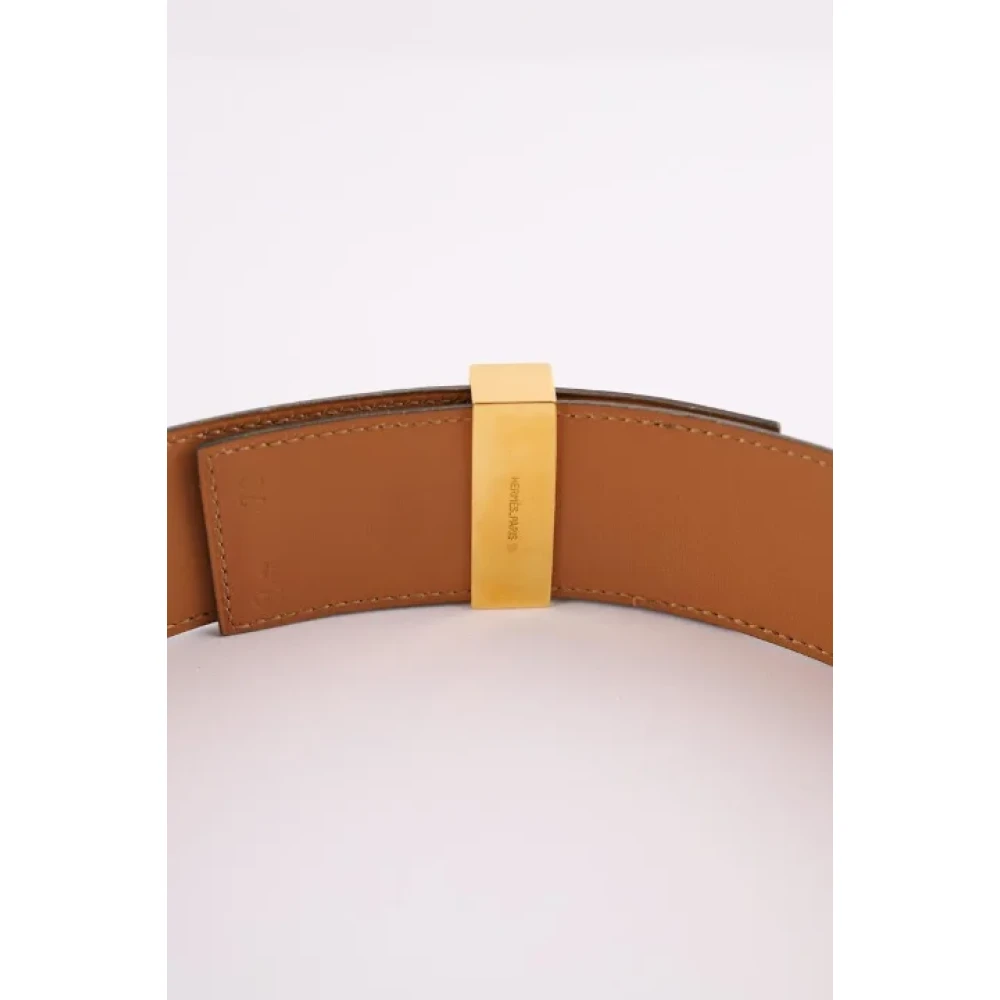 Hermès Vintage Pre-owned Fabric belts Black Dames