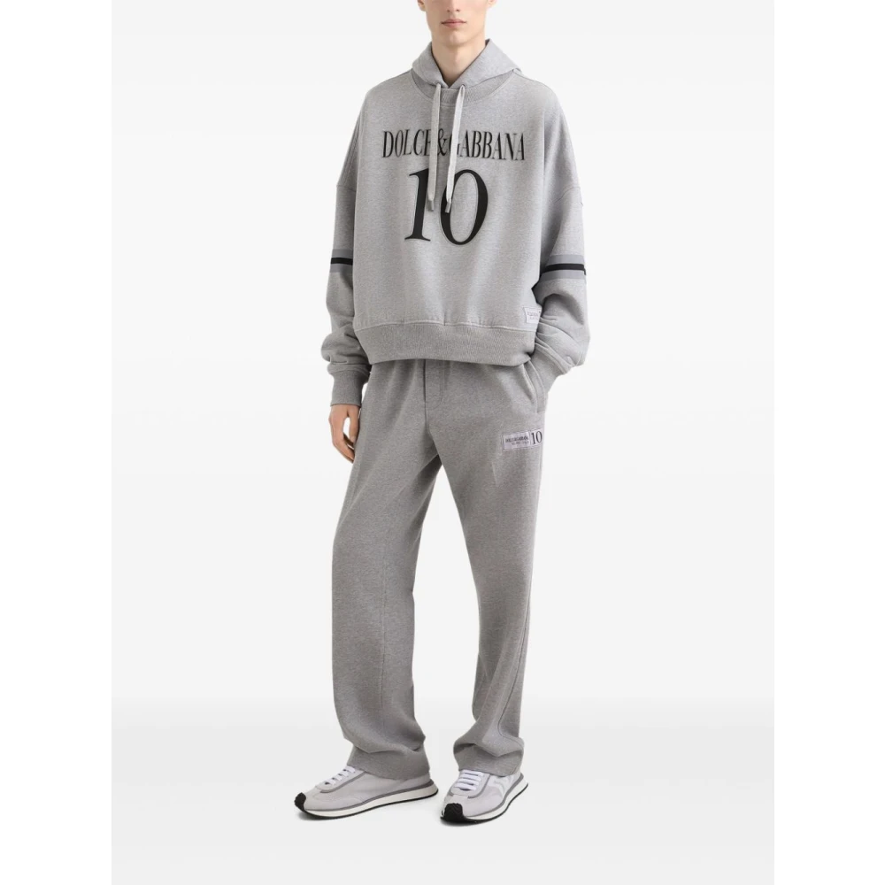 Dolce & Gabbana Grijze Stijlvolle Broek Gray Heren