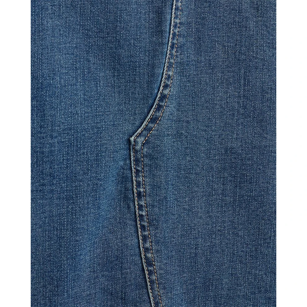 Freequent Vintage Denim Rok Blue Dames