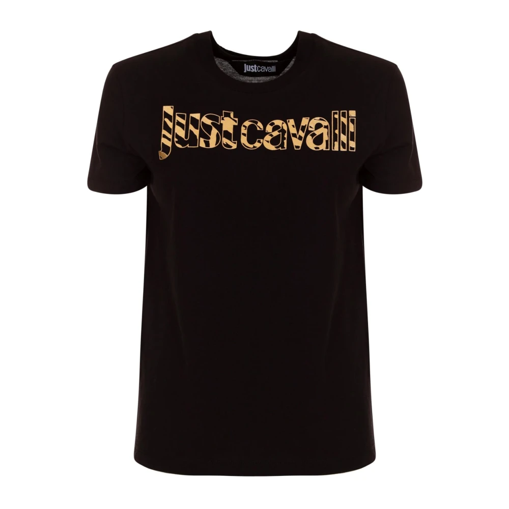 Just Cavalli T-shirts en Polos Black Dames
