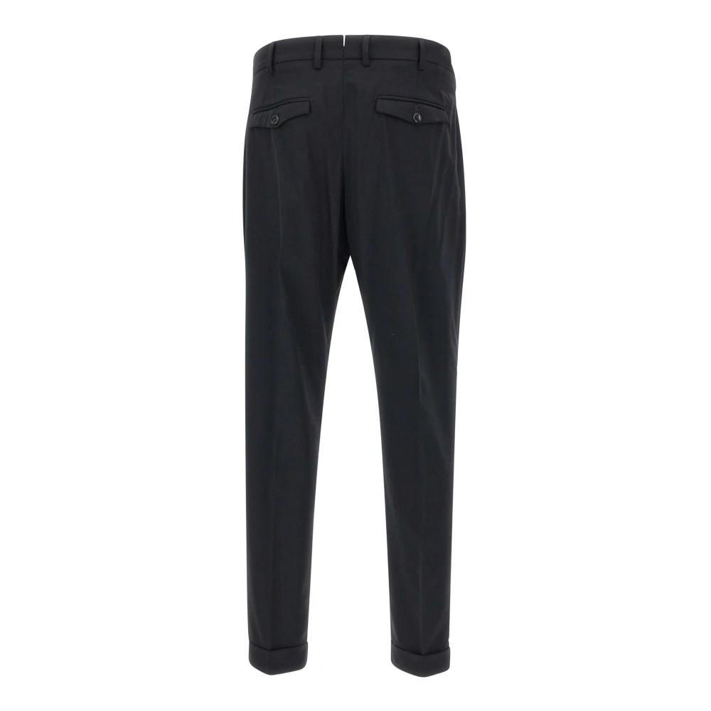 PT Torino Zwarte Rebel Broek Edge Collectie Black Heren
