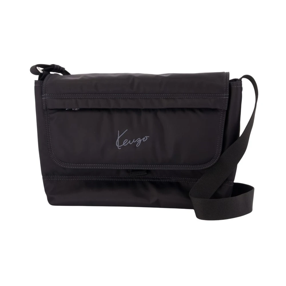 Kenzo Men's Black Cross Body Bags, One Size, Messenger Crossbody