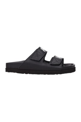 black-leather-slipper-with-logo
