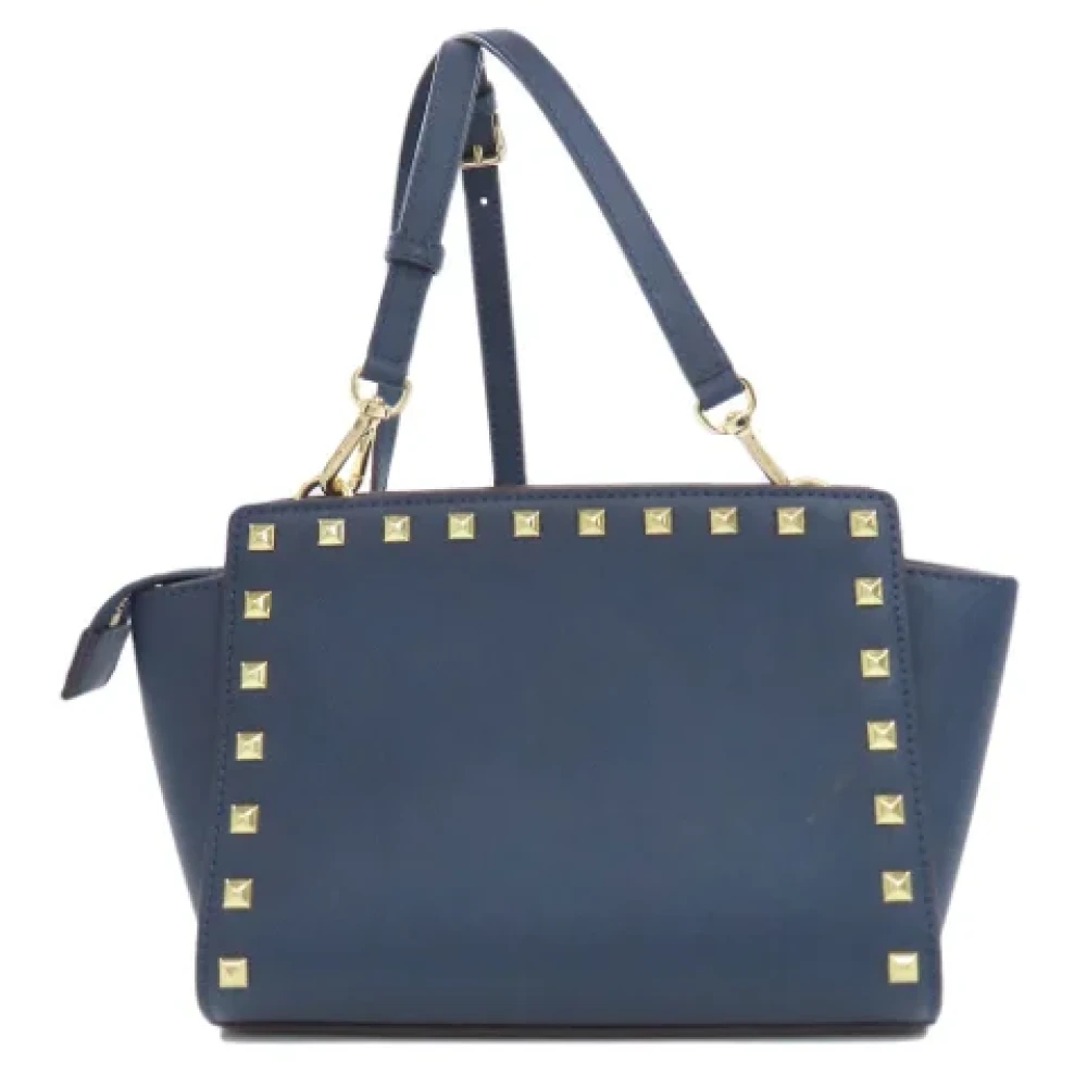 Michael Kors Pre-owned Plastic shoulder-bags Blue Dames