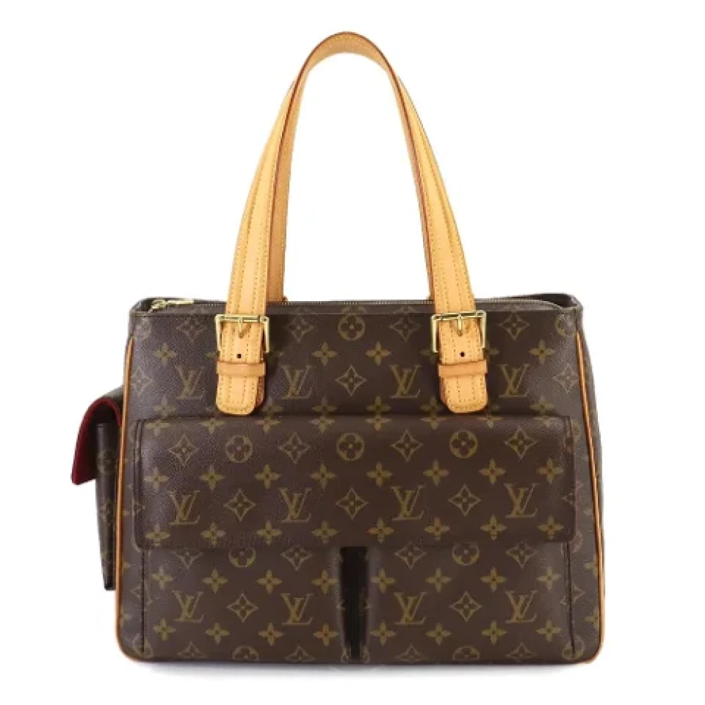 Louis Vuitton Vintage Pre-owned Fabric louis-vuitton-bags Brown Dames