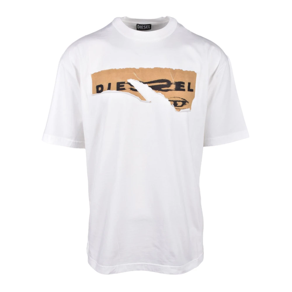 Diesel Tshirt White Heren