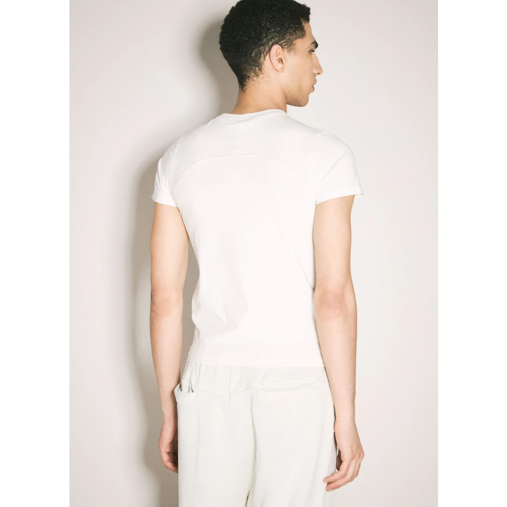 Entire Studios Stretch Cotton Mini T-Shirt White Heren
