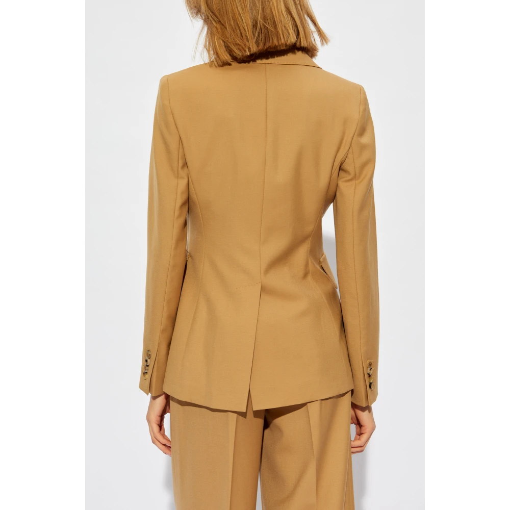 Max Mara Dubbelbreasted jas Osanna Brown Dames