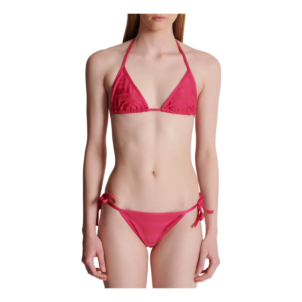 Balmain Triangle Bikini Pink Dames