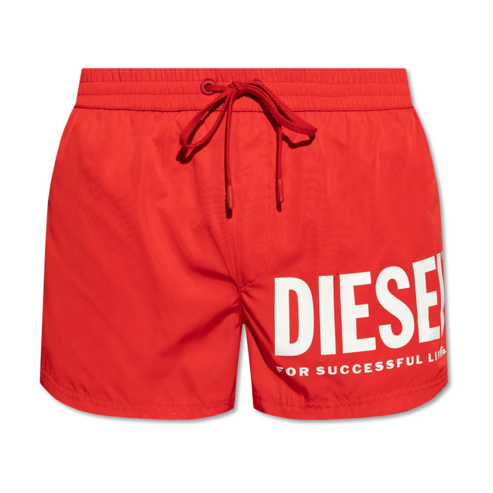 Diesel Bmbx-Mario zwemshorts Red Heren