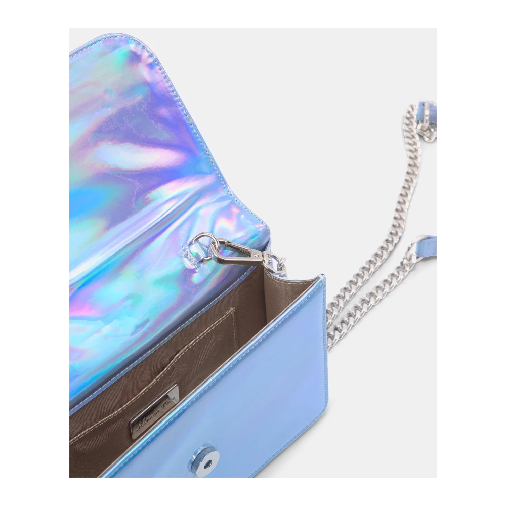 Alma en Pena Schoudertas met ketting en juweeldetail Blue Dames