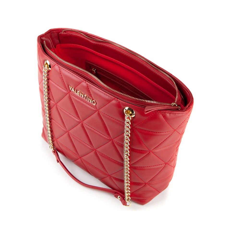 Valentino by Mario Valentino Carnaby Schoudertas Red Dames