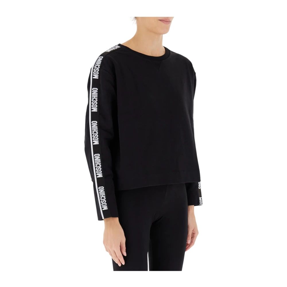 Moschino Crewneck Sweatshirt Black Dames