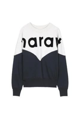 Svart långärmad sweatshirt