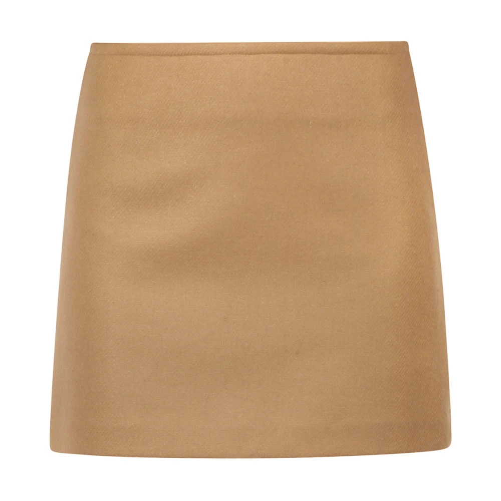 Jucca Zwarte Minirok Brown Dames