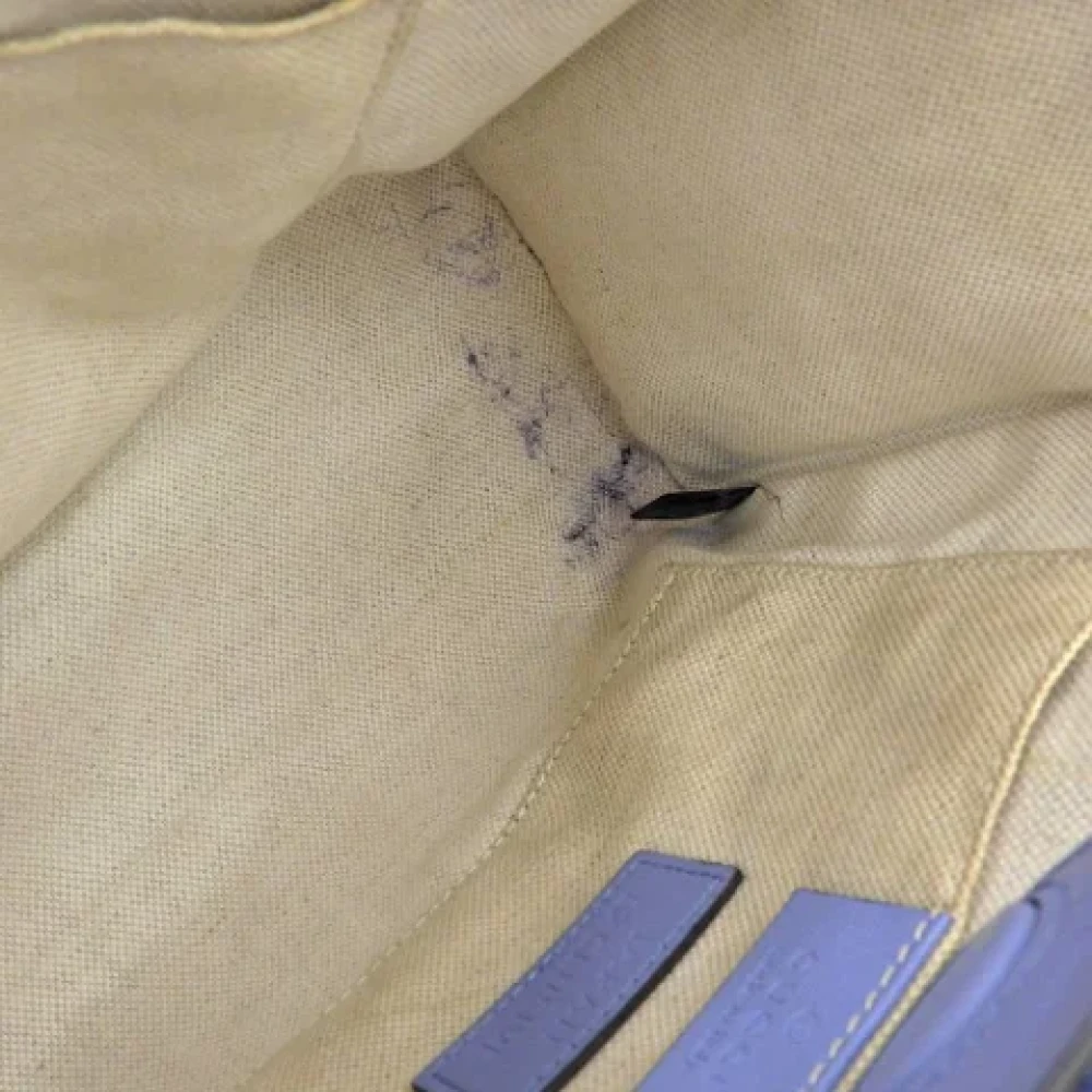 Gucci Vintage Pre-owned Fabric gucci-bags Blue Dames
