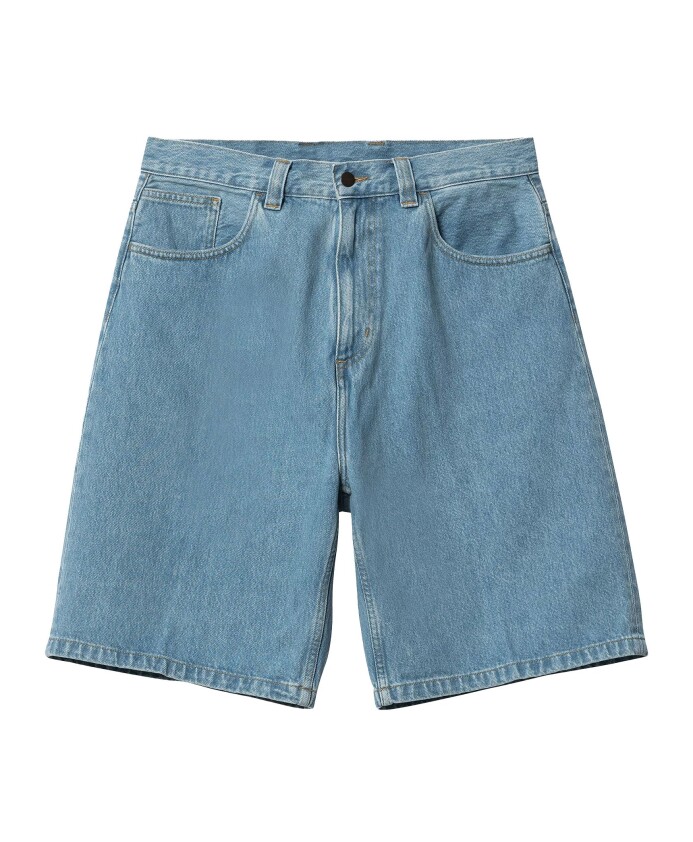 blauwe-denim-loose-fit-shorts