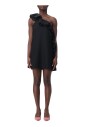 elegante-mini-robe-noire-asymetrique