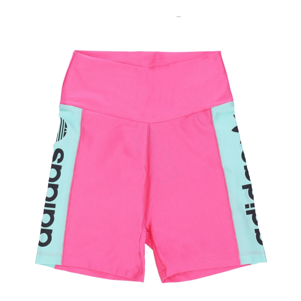 Adidas Hoge glans fietsbroek Magenta Pink Dames