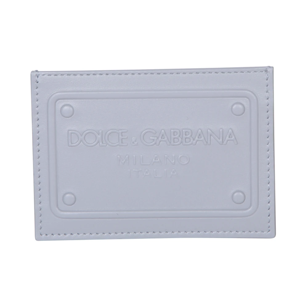 Dolce & Gabbana Wallets & Cardholders Gray Heren