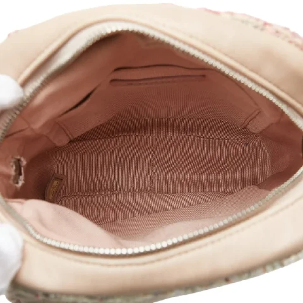 Chanel Vintage Pre-owned Leather handbags Pink Dames