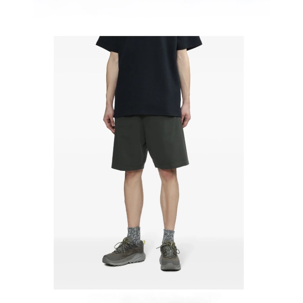 Stone Island Vintage Katoenen Bermuda Shorts Gray Heren