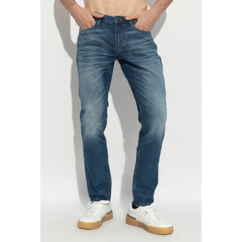 Emporio Armani J06 Slim Type Jeans Blue Heren