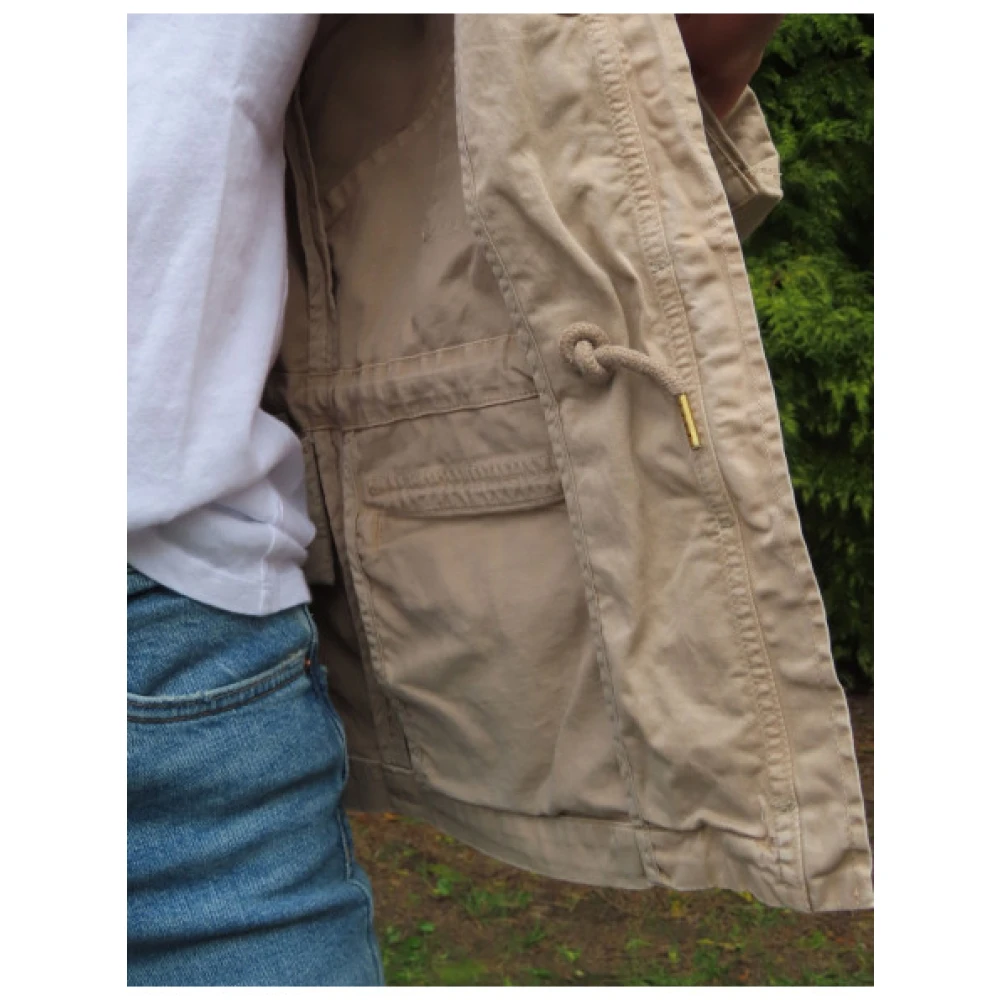 Mason's Geborduurde Eva Safari Jas Beige Dames