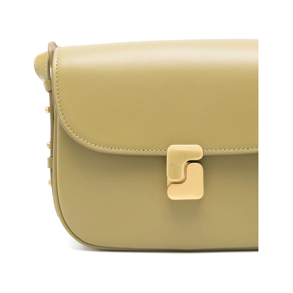 Soeur Olijfgroene Schoudertas met Partition Green Dames