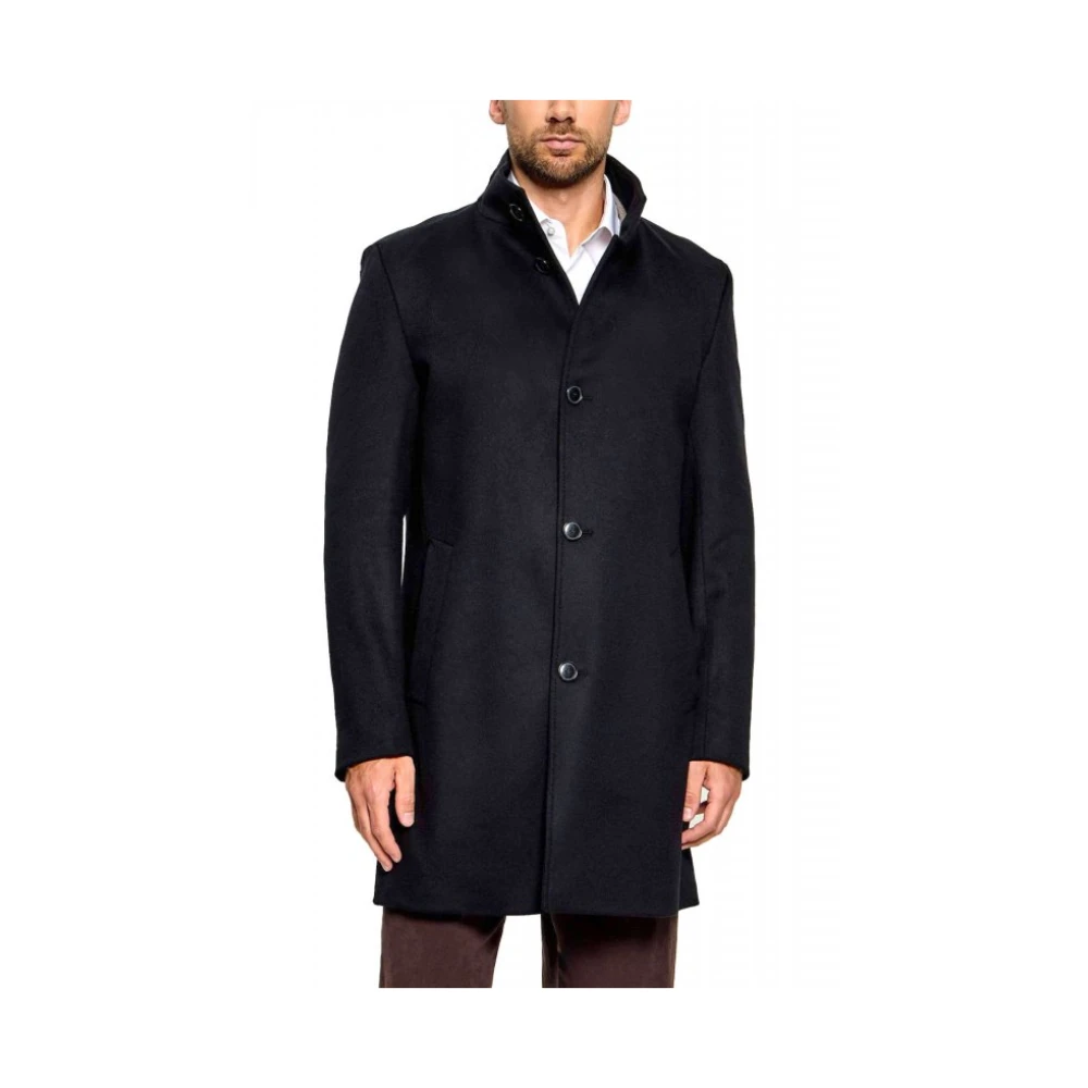 Boss Uomo Nero Cappotti, Xl, New, - Immagine 5