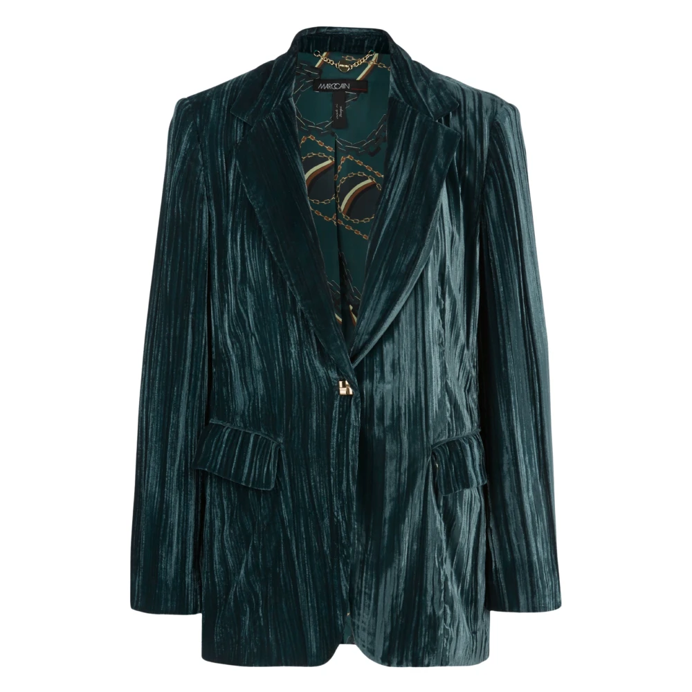 Marc Cain Women's Green Blazers - Blazers - L - Jackets