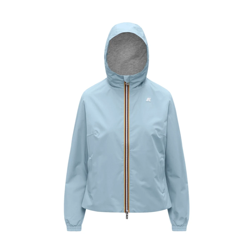 K-Way Damen Blau Jacken, Lgröße:
