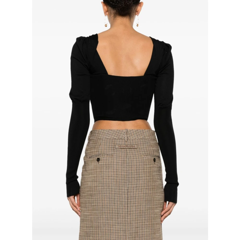 Vivienne Westwood Zwarte Korsetvest Black Dames