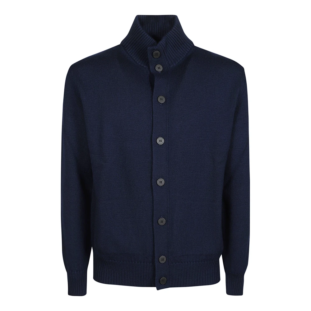 Ballantyne Stijlvolle Cardigan Sweater Blue Heren