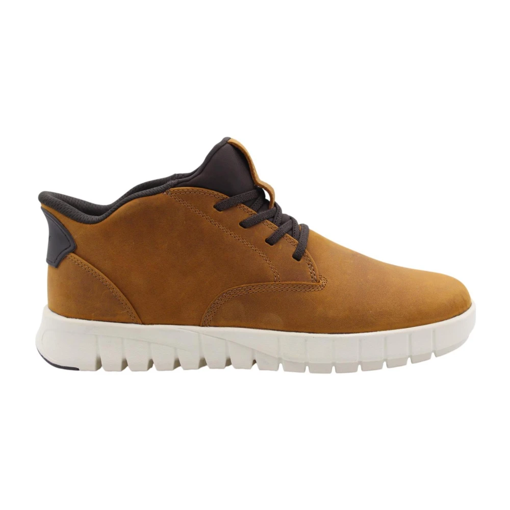 Geox Men's Brown Stylish Ekster Ankle Boot - Lace-Up Boots - 11 Uk - Shoes