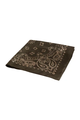 Paisley Sidenscarf Set
