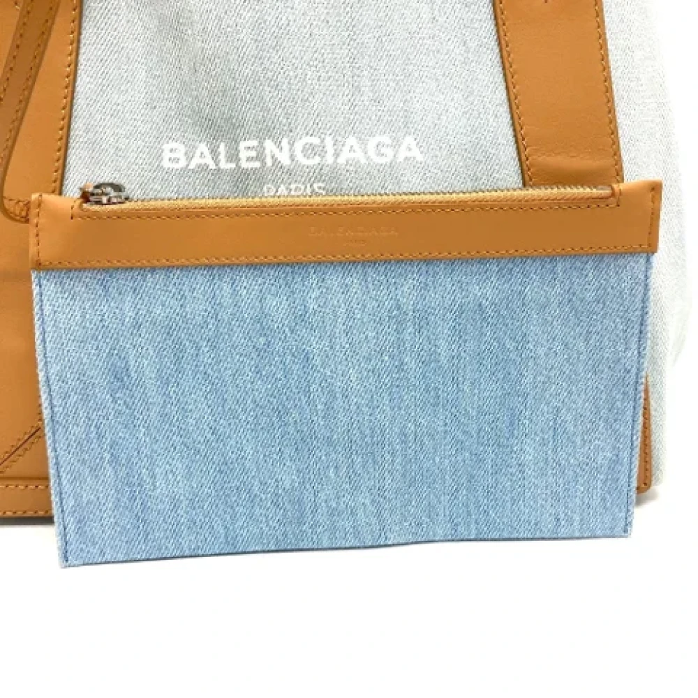 Balenciaga Vintage Pre-owned Leather balenciaga-bags Blue Dames