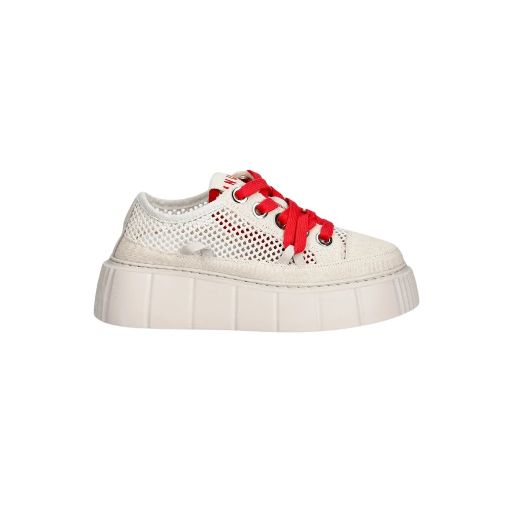 Inuikii Matilda Net Dames Schoenen Beige