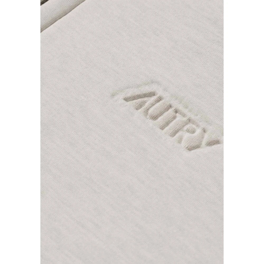 Autry Witte hoodie met raglanmouwen White Heren