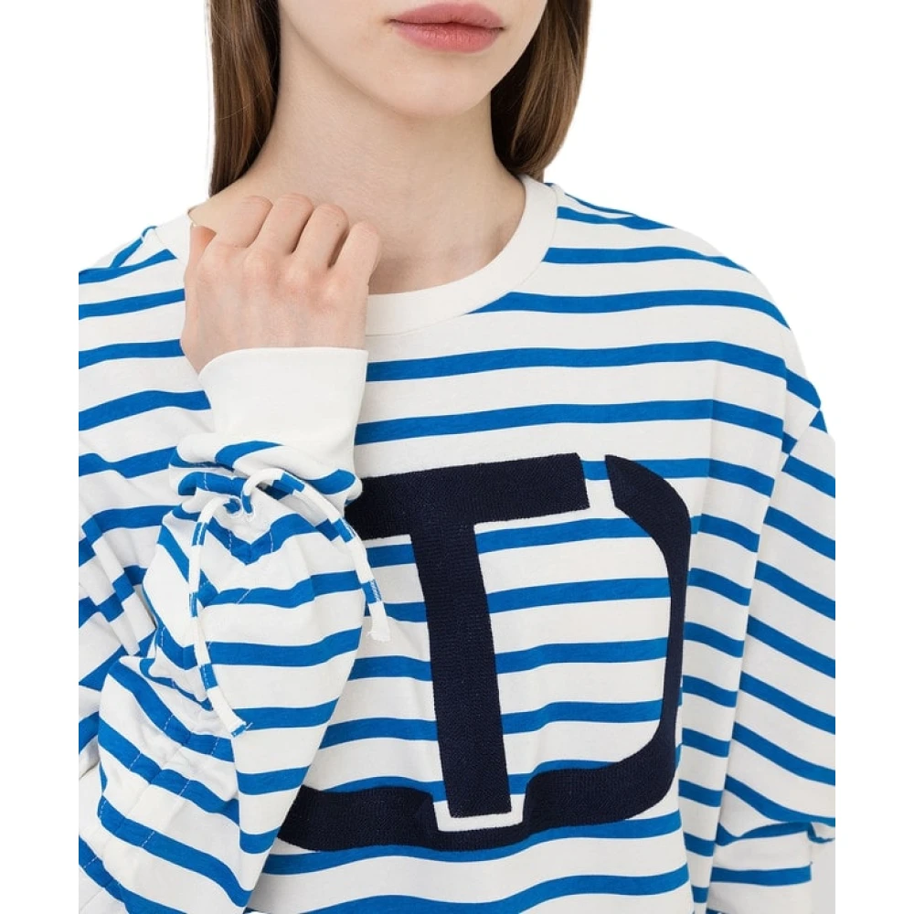 Twinset Crew Neck Sweatshirt Multicolor Dames
