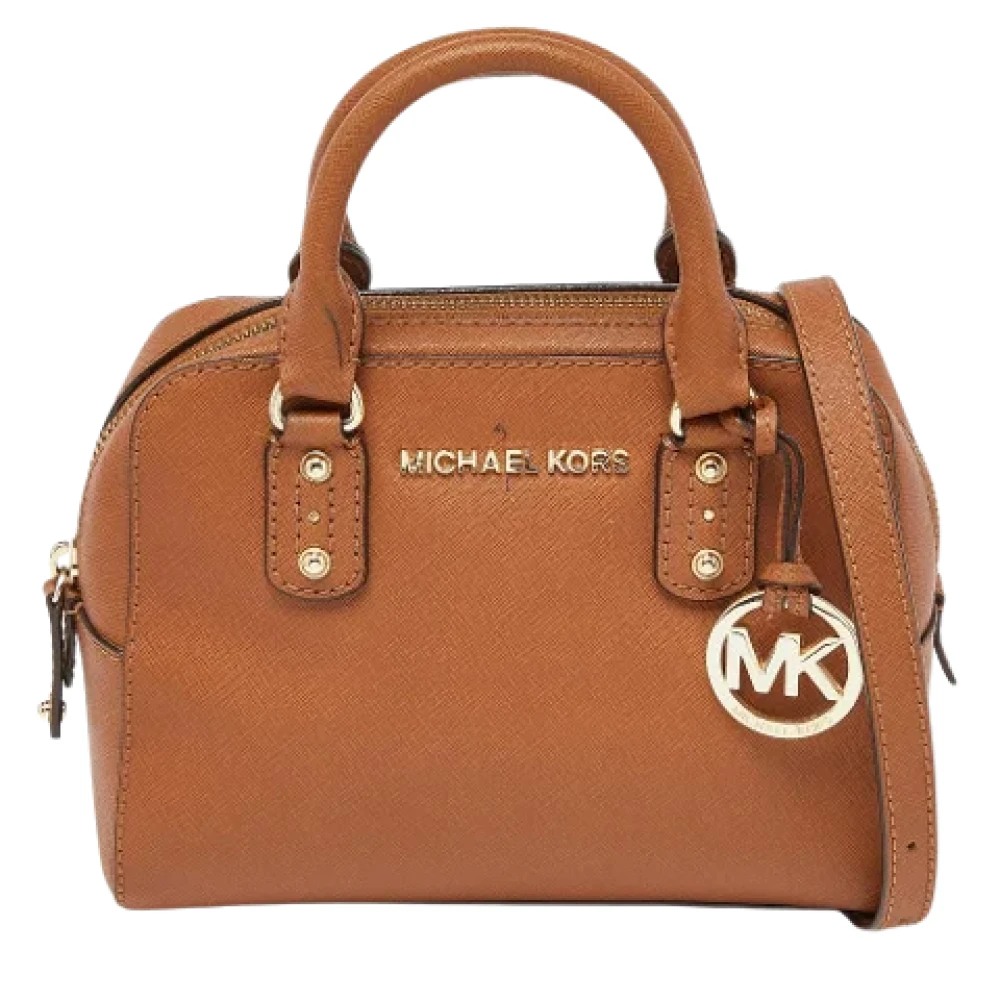 Michael Kors Pre-owned Leather handbags Brown Dames