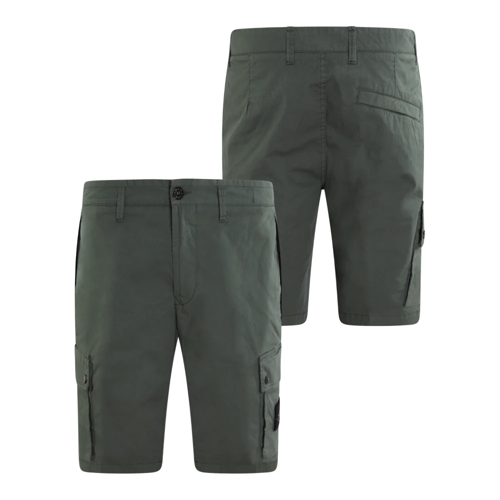 Stone Island Heren Bermuda Shorts Green Heren