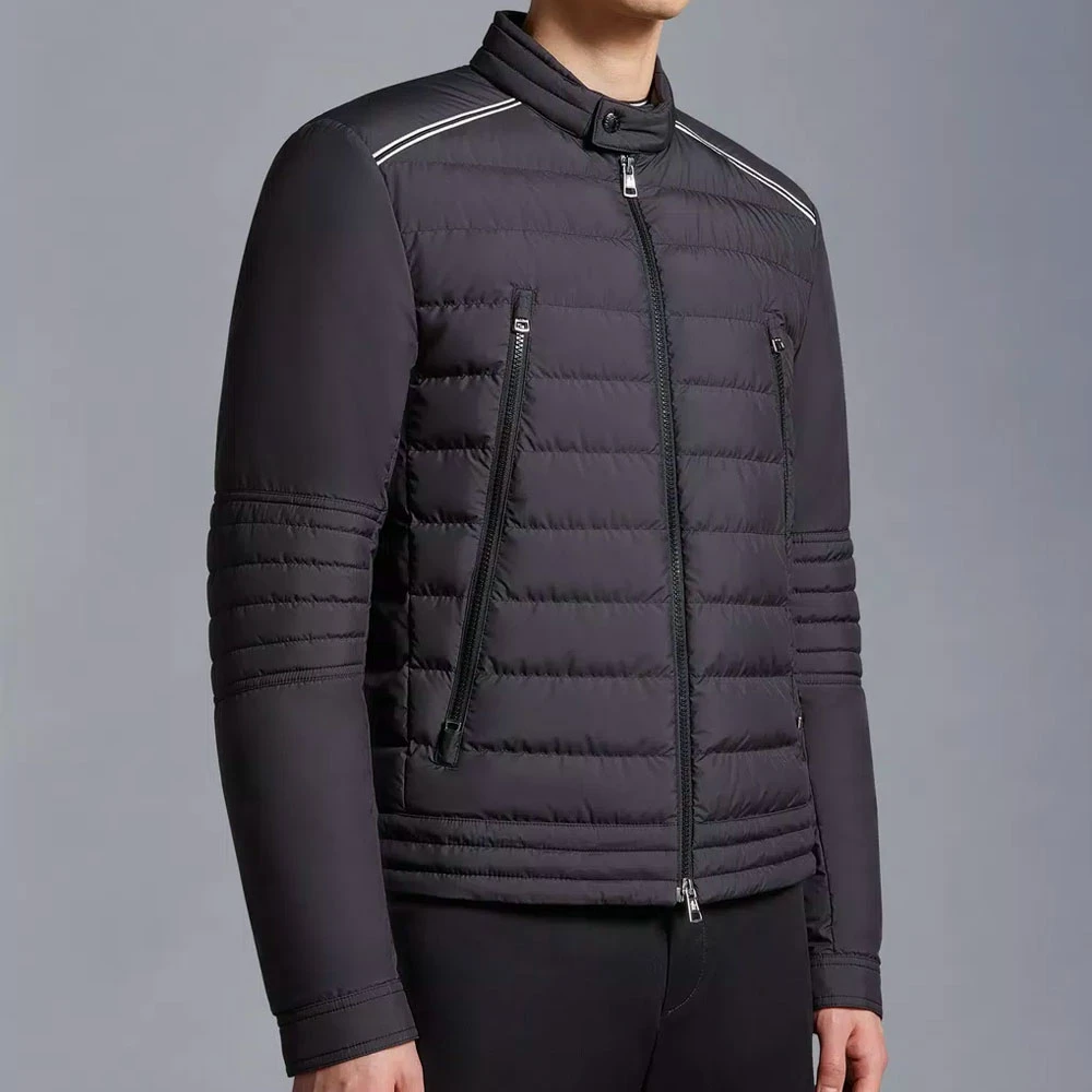 Moncler Korte Donsjas Black Heren