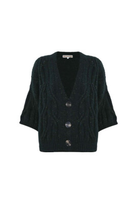 buttoned-batwing-sleeve-cardigan