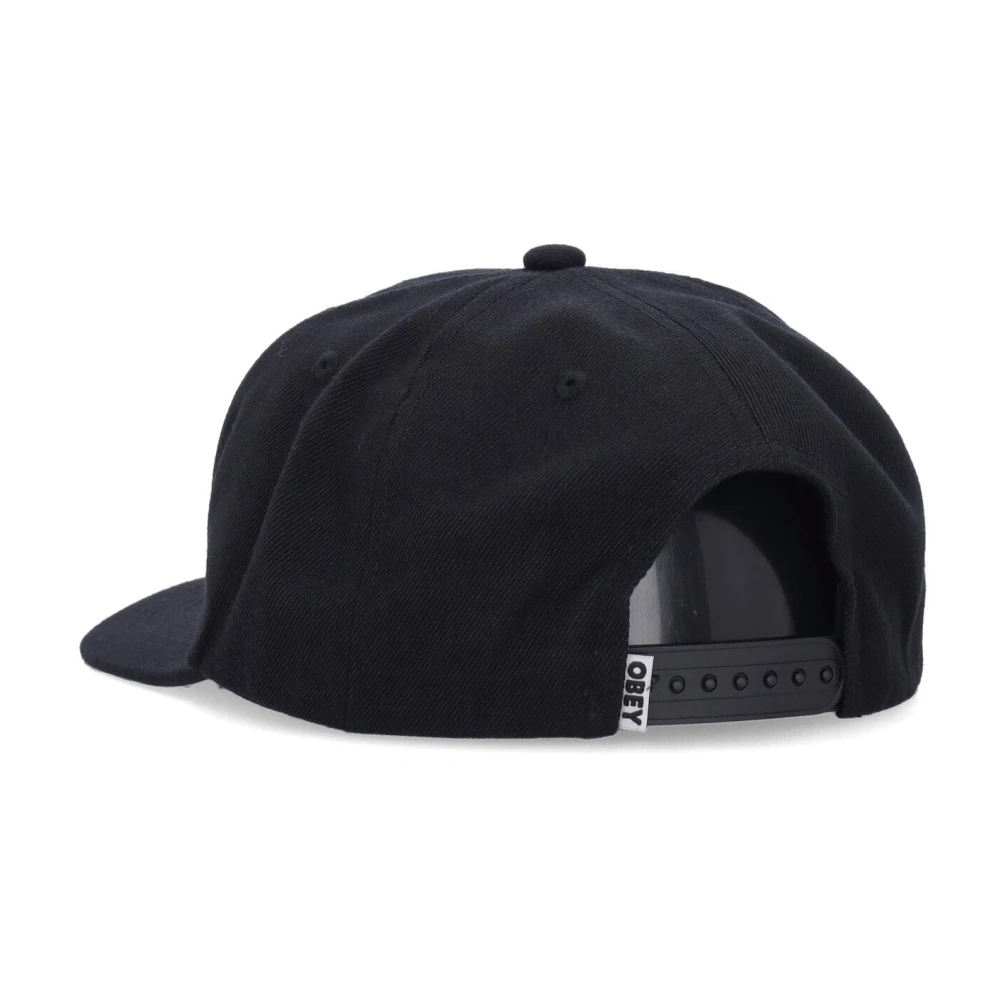 Obey Klassieke Snapback Pet Zwart Black Heren
