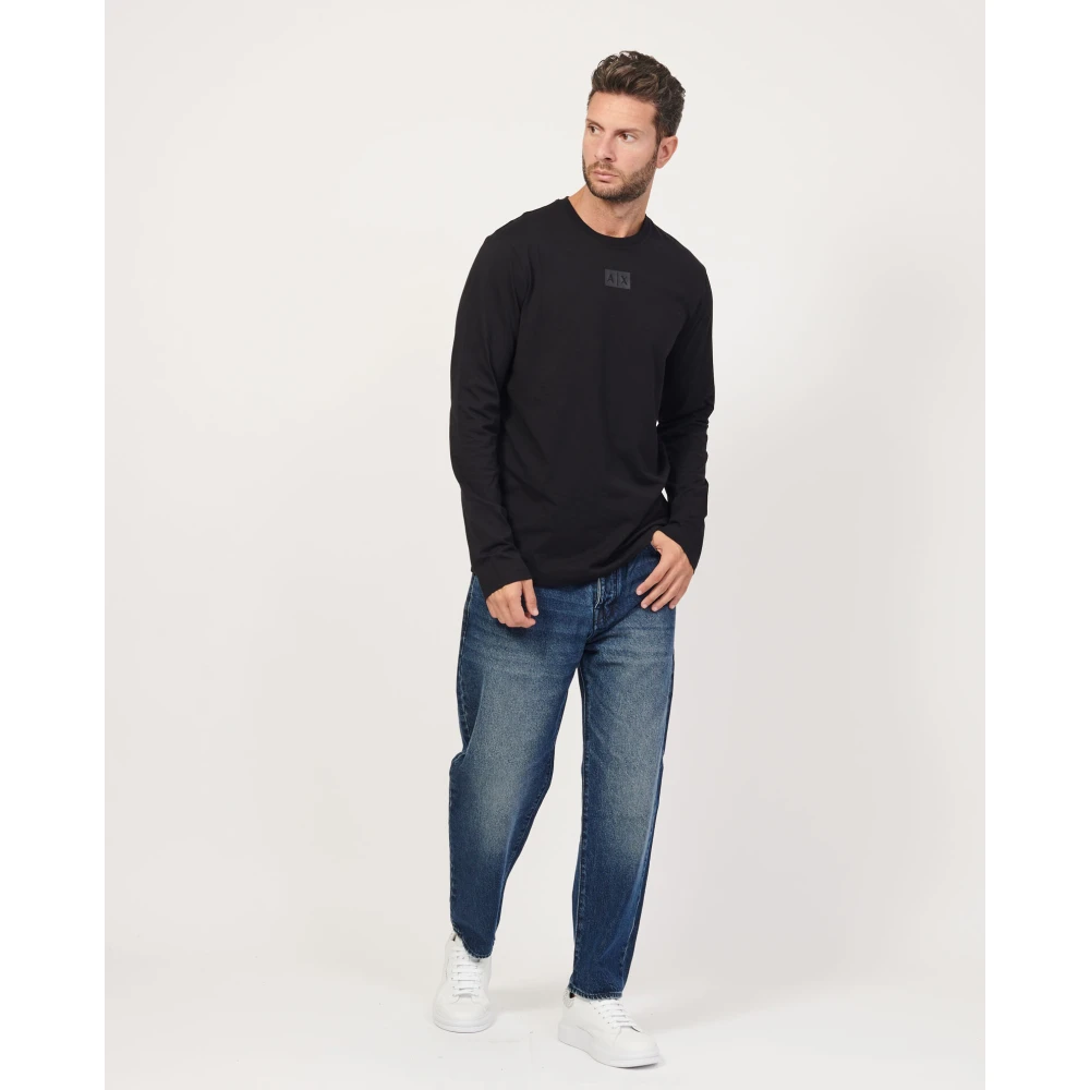 Armani Exchange Sweatshirts Black Heren