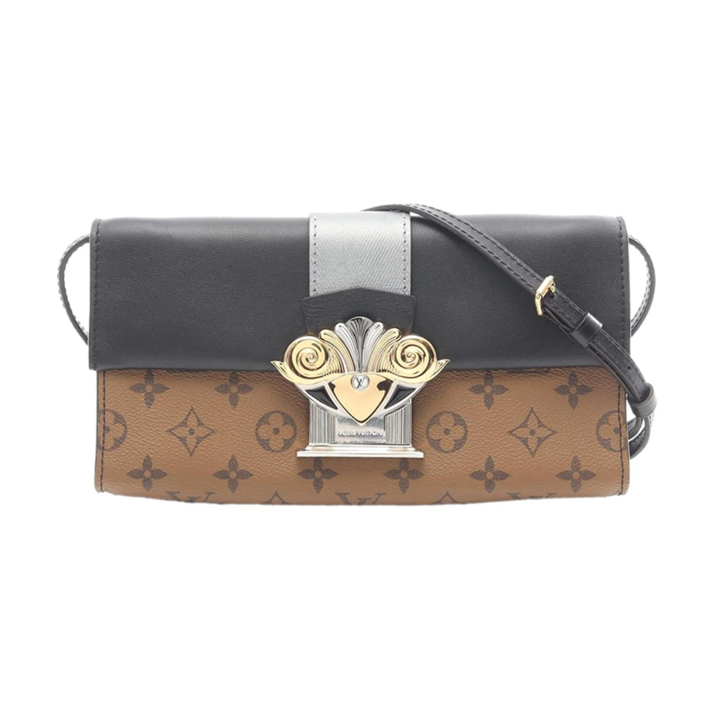 Louis Vuitton Vintage Women's Brown Pre-Owned Vintage Monogram Clutch