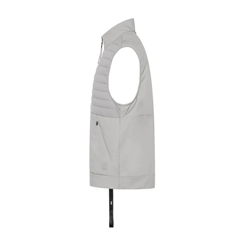 Duno Gewatteerd Ritsvest Camo Stijl Gray Heren