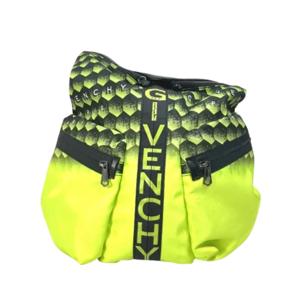 Givenchy Pre-owned Fabric backpacks Yellow Dames